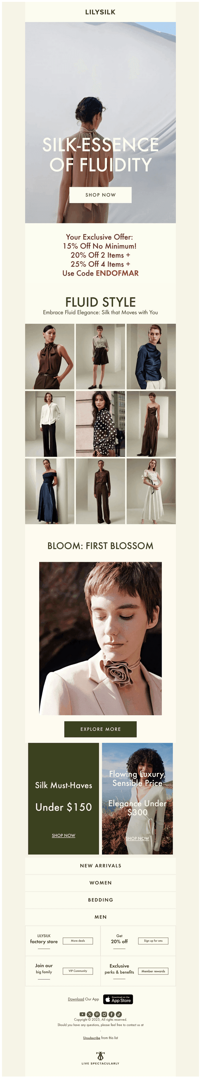 Flow Like Silk, Bloom Like a Flower