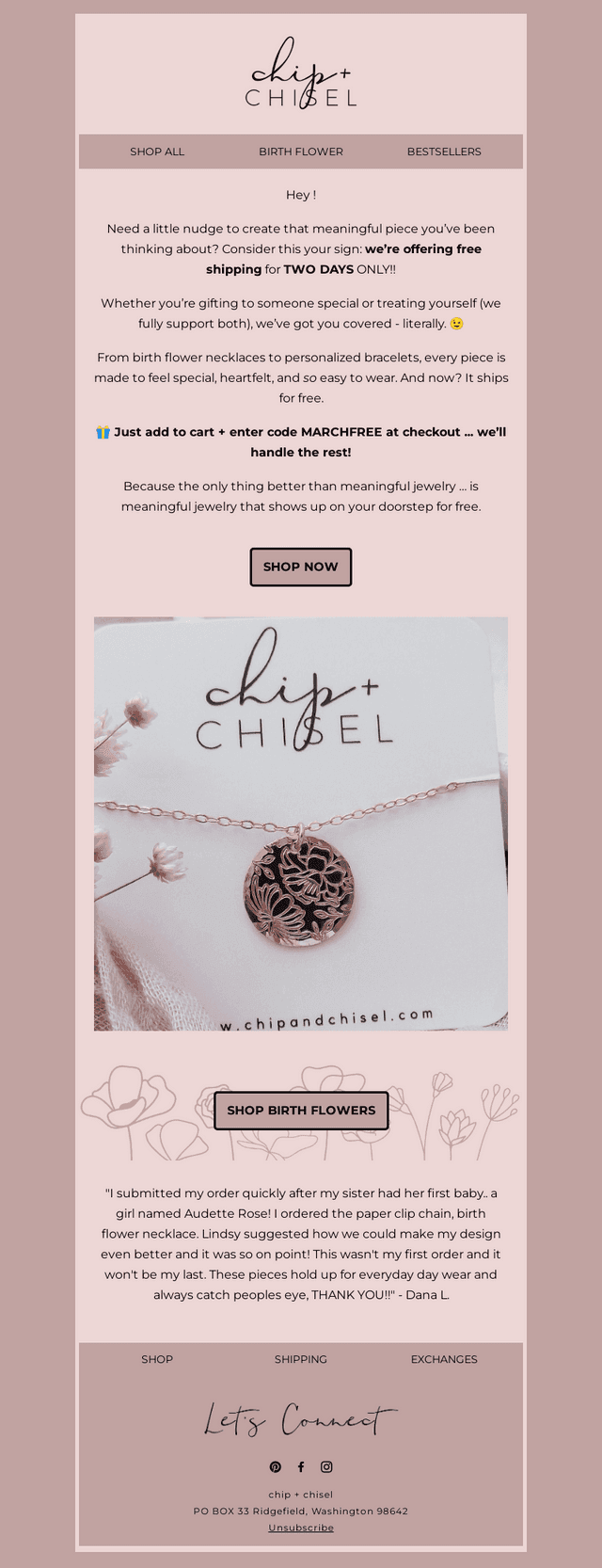 Free Shipping, Because You Deserve Something Sweet 🍭