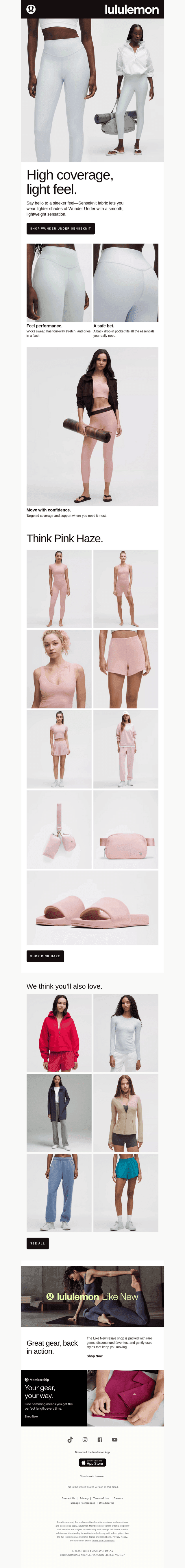 New Wunder Under just makes sense