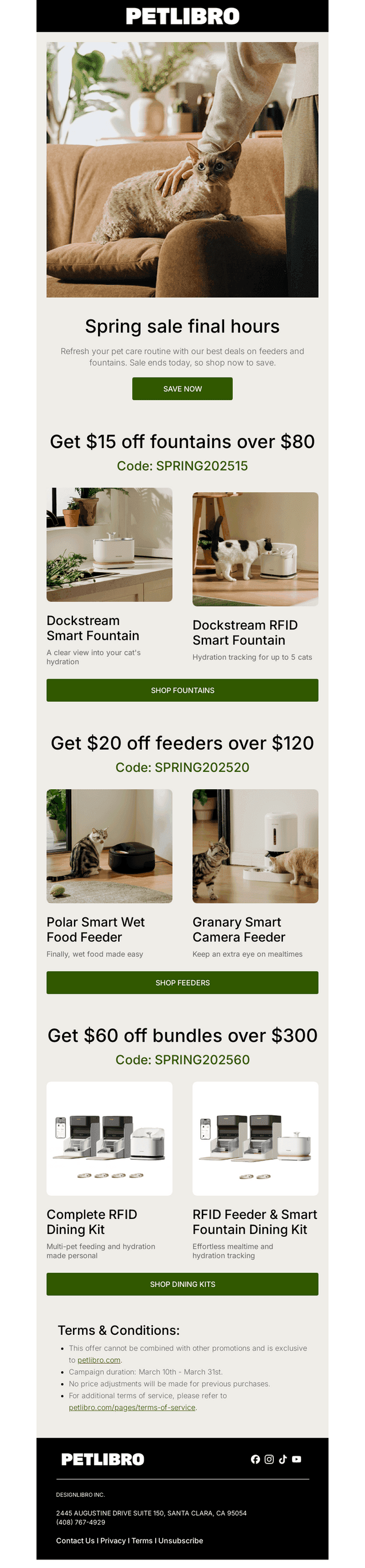 Last call—spring sale ends in 3 days!
