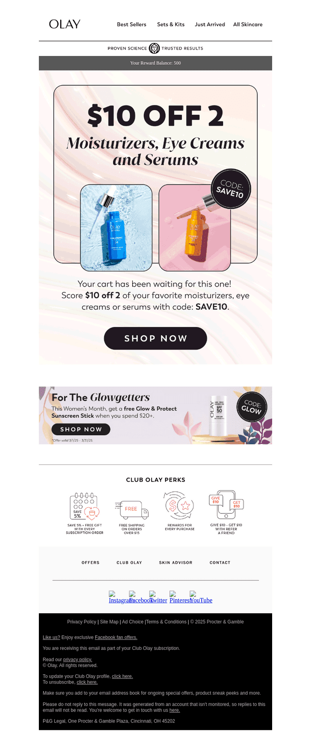 Time To Save On Your Glow ✨