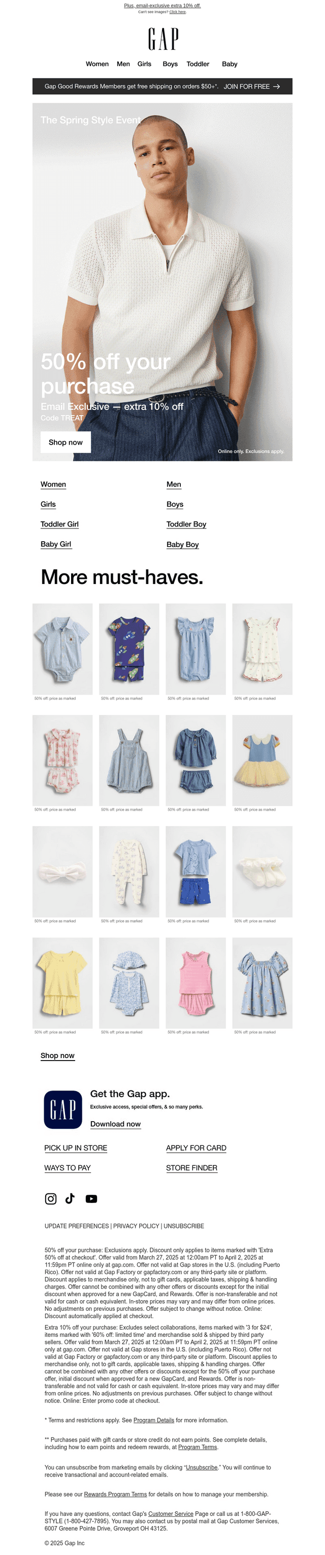 50% off must-haves for all your spring plans