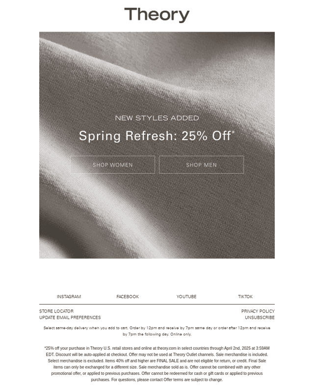 Don't Miss the Sale