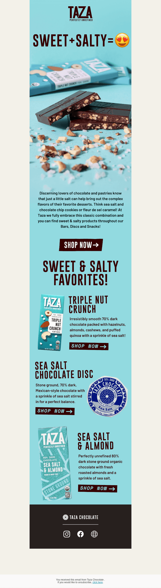 Who Doesn’t Love Salty & Sweet?!