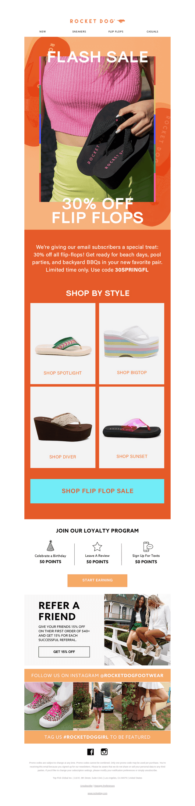 FLASH SALE: 30% Off All Flip Flops! 🩴☀️