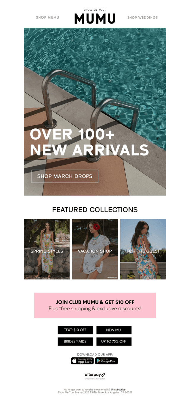 OVER 100+ NEW STYLES...