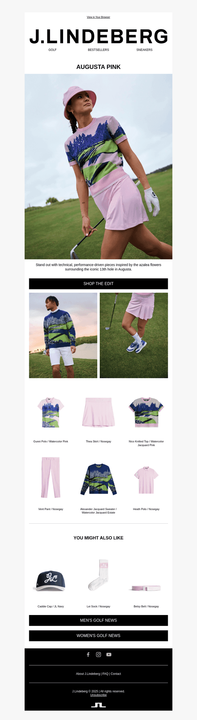 New In: The Augusta Pink Edit