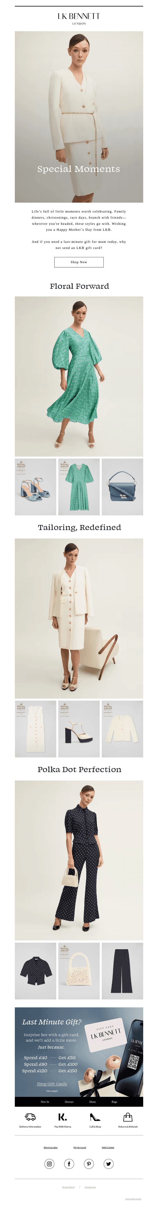 New Arrivals | For Special Moments