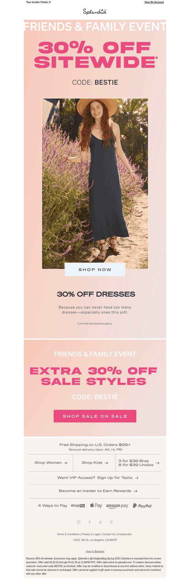 Wear-Now Spring Dresses—All 30% Off 👗