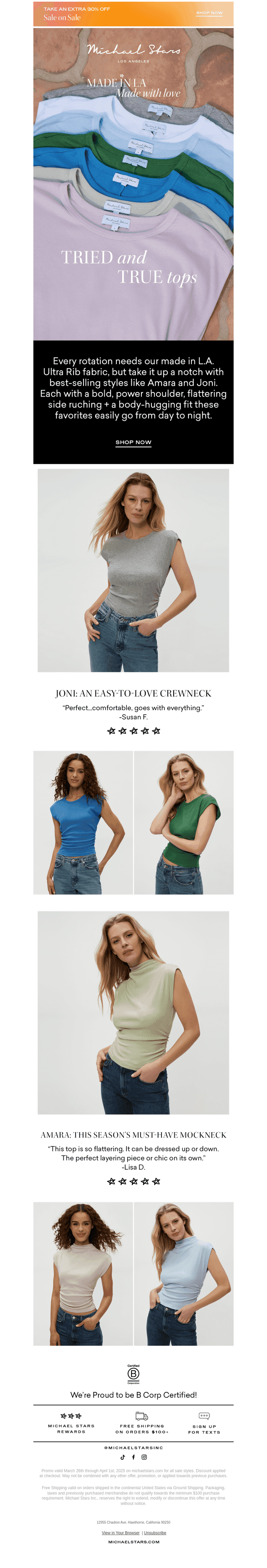 Power play: Amara + Joni