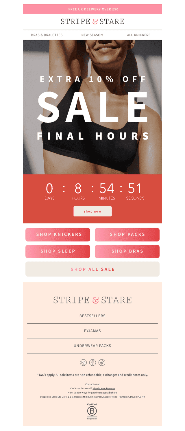 Final hours | EXTRA 10% off sale!