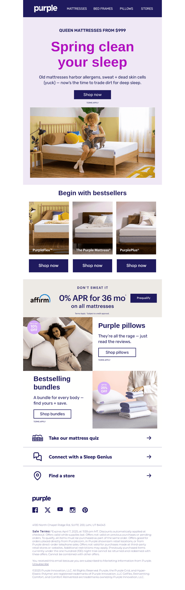 How old is your mattress?