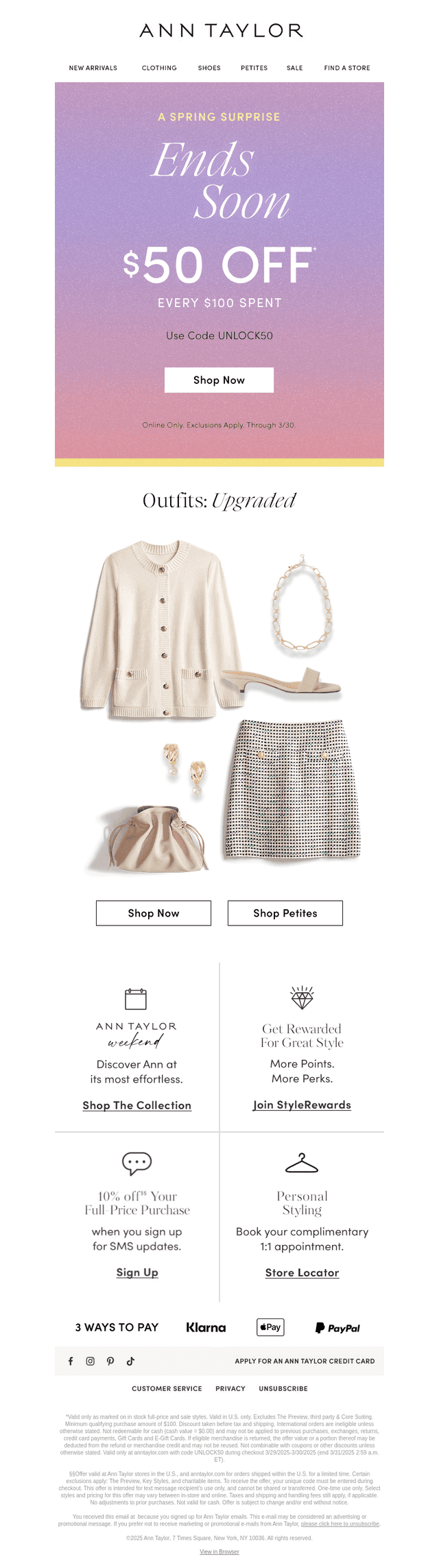 Your Exclusive $50 Off Ends Tonight