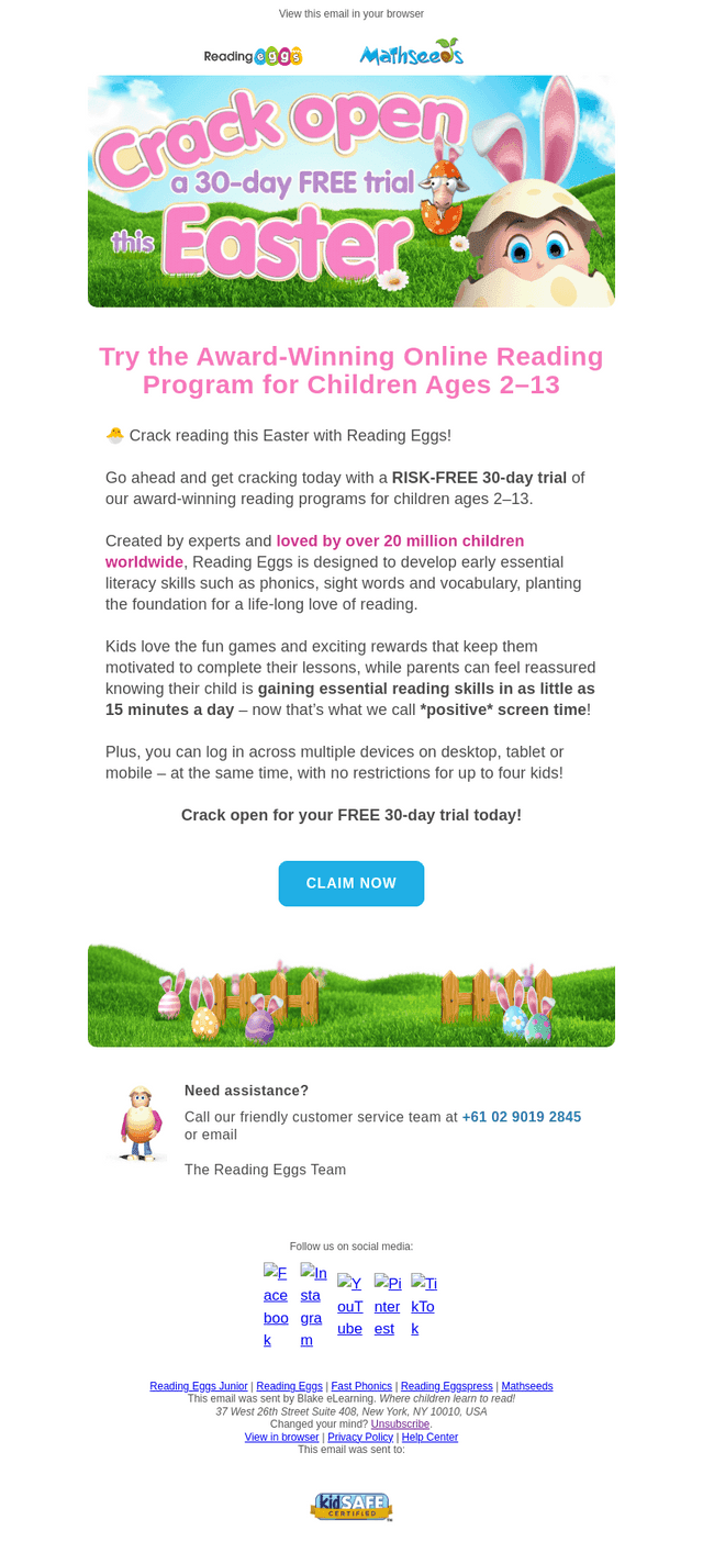 🐣 Crack Open a 30-Day FREE Trial This Easter!