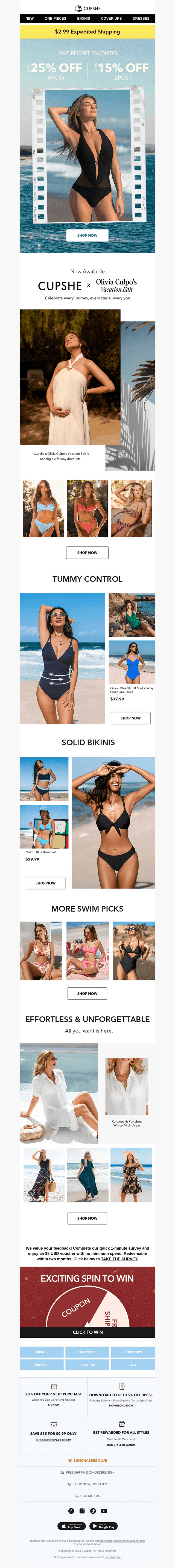 2025 Resort Favorites