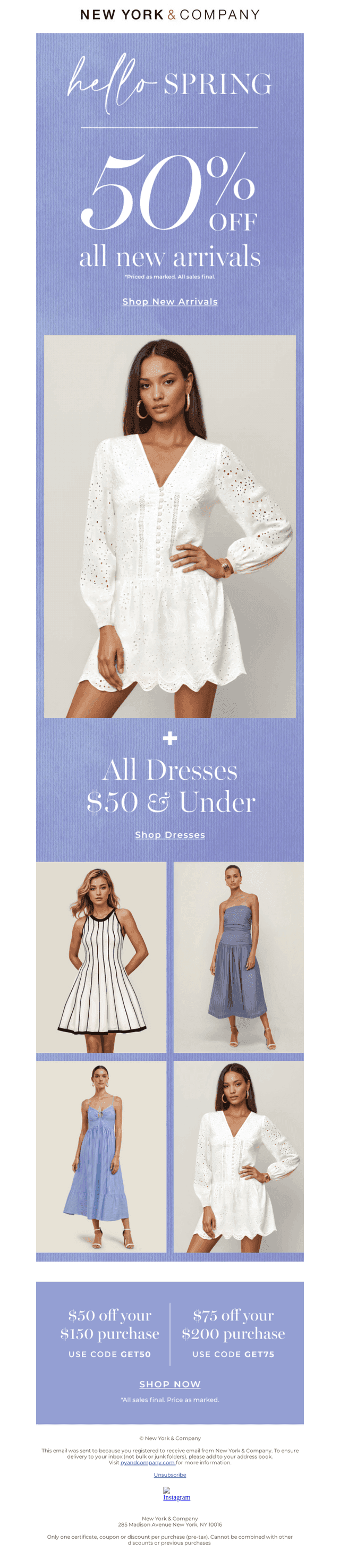 New, Fresh & 50% Off!✨
