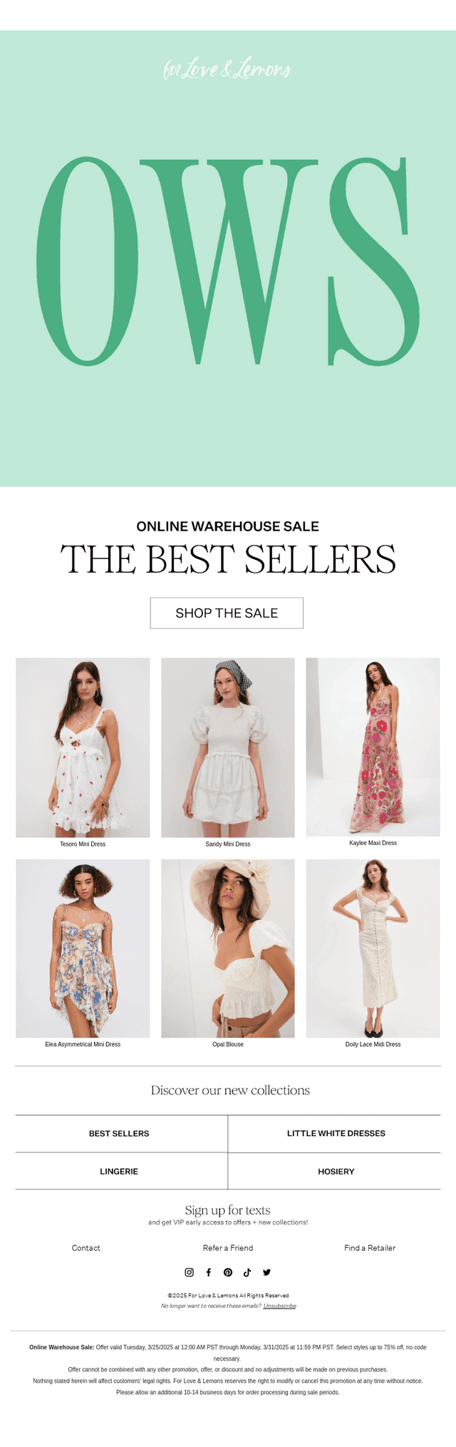 NEW STYLES ADDED—UP TO 75% OFF