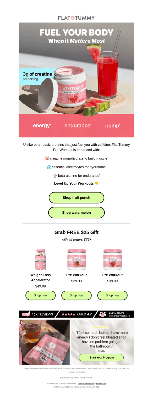 Pre workout for women's bodies 💕💁‍♀️