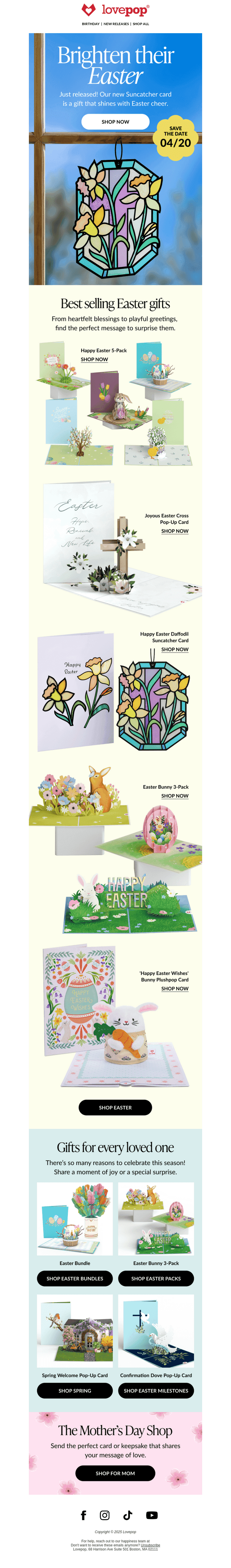 🌼 Our best selling gifts: Easter edition!