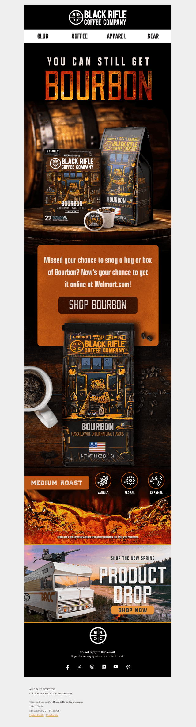 You can still get Bourbon! 🥃