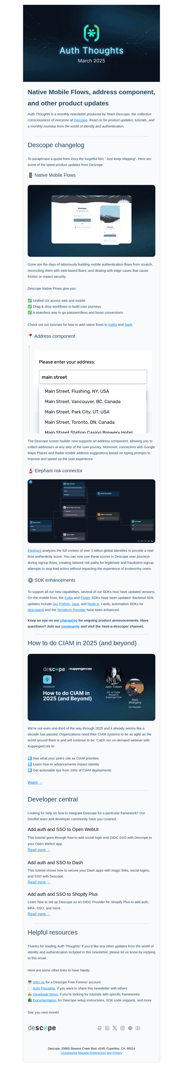 Descope March Product Updates + More