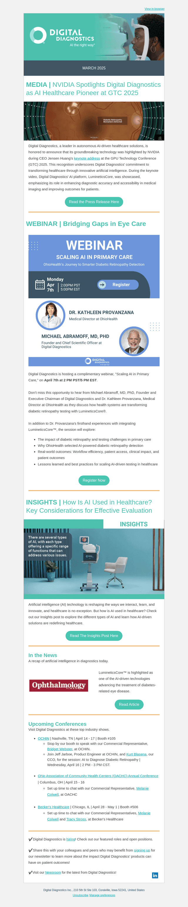 👋 Digital Diagnostics March Newsletter