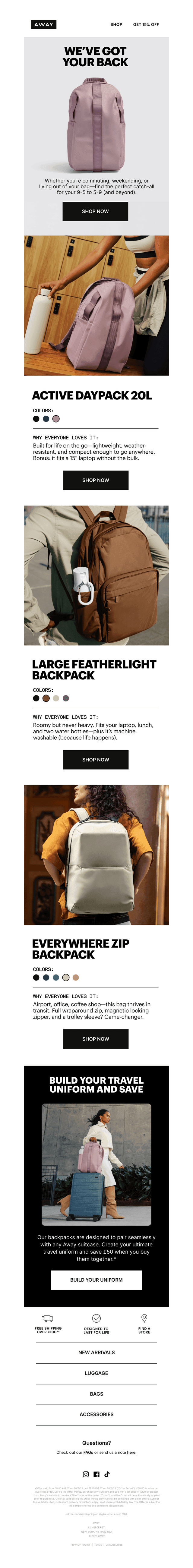 Your new favorite backpack is inside 🎒