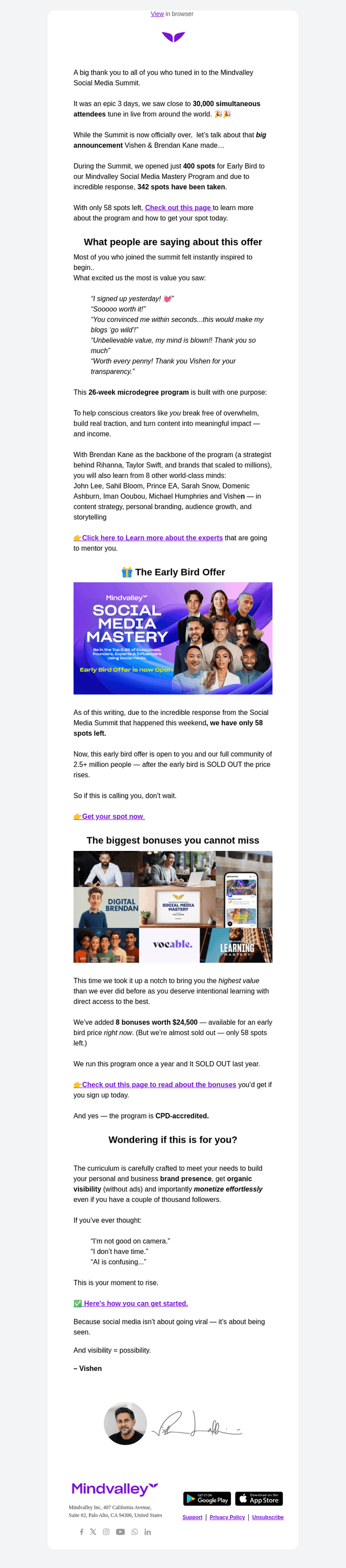 🎉 Social Media Mastery is now open