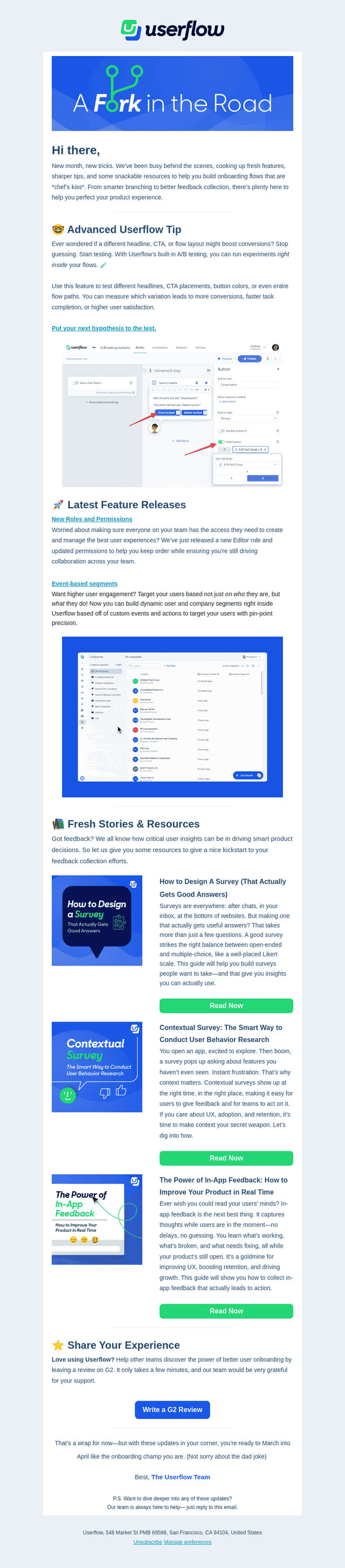 March Onboarding Madness: New Features & Smarter Feedback Tips
