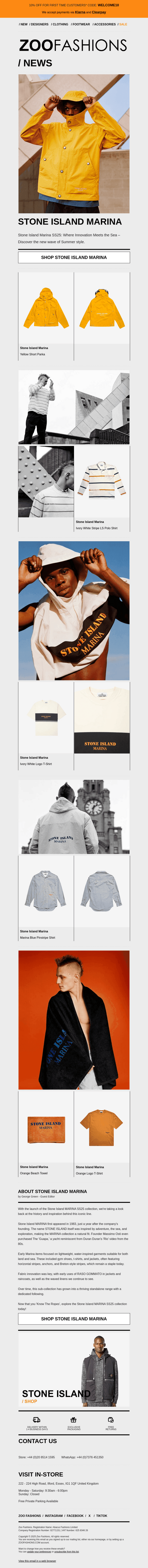 Stone Island Marina SS25