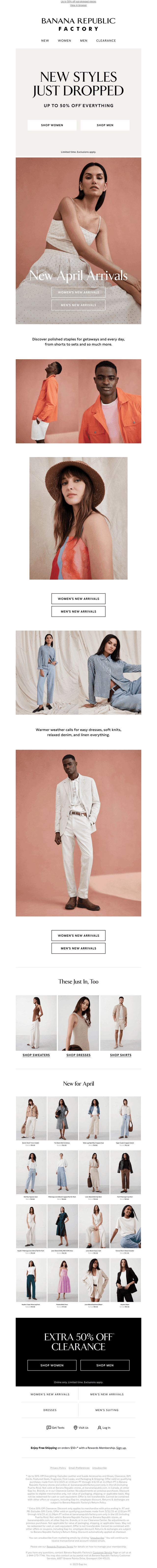 Hello, new April arrivals