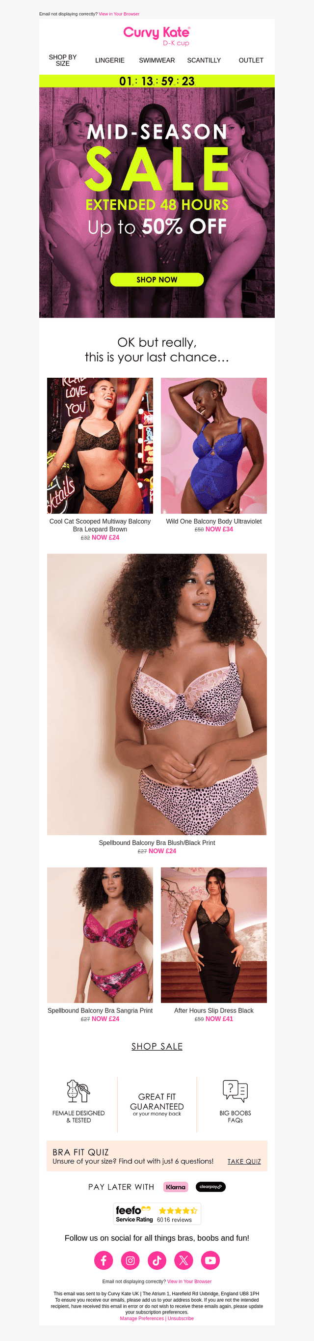 PSA: SALE extended