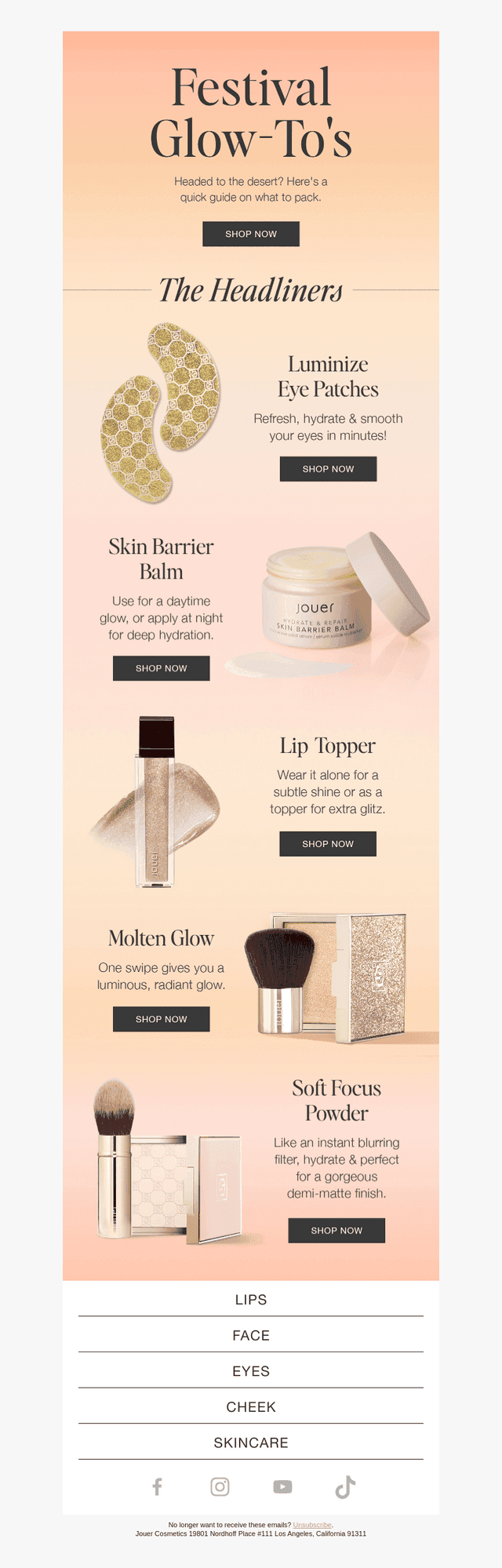 Your Festival Glow-To's ✨