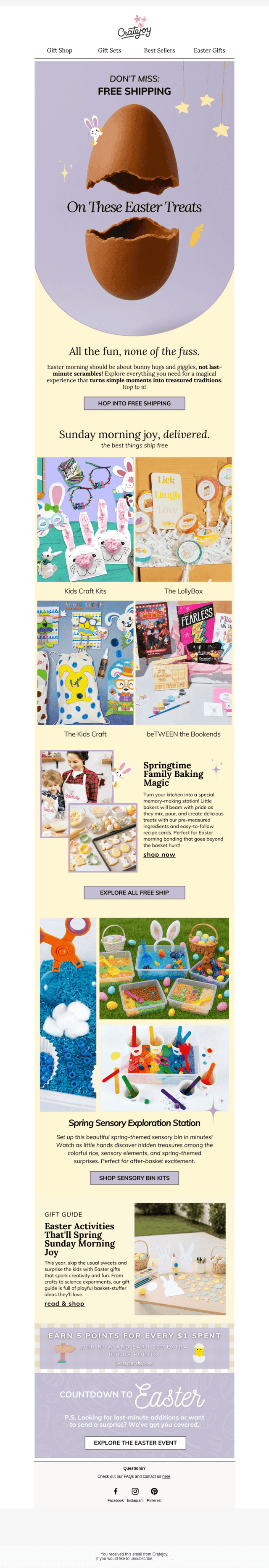 Cratejoy email from Tue, Apr 1, 2025