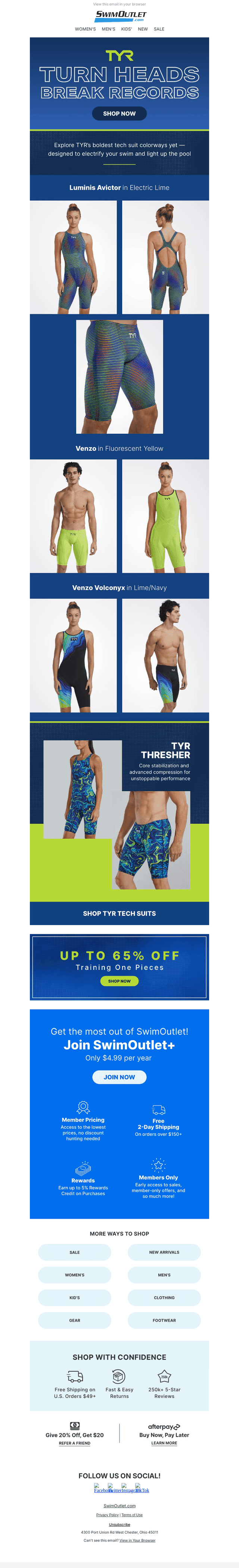 NEW: TYR Tech Suit Drop 🚨