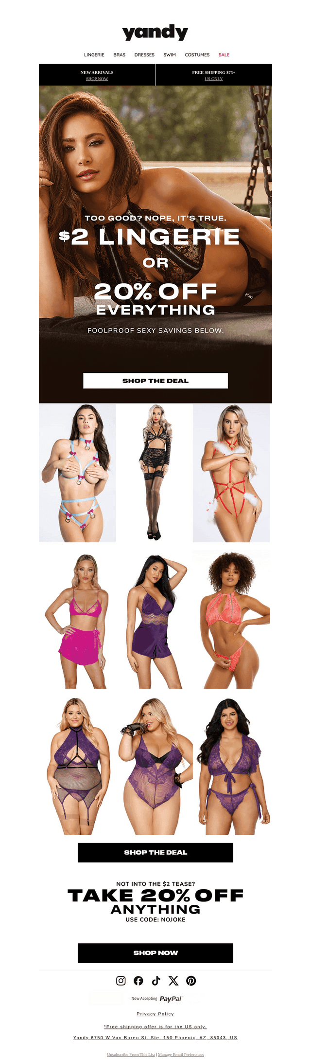 😳 No Joke.. Lingerie for $2?!  Plus Something Extra.