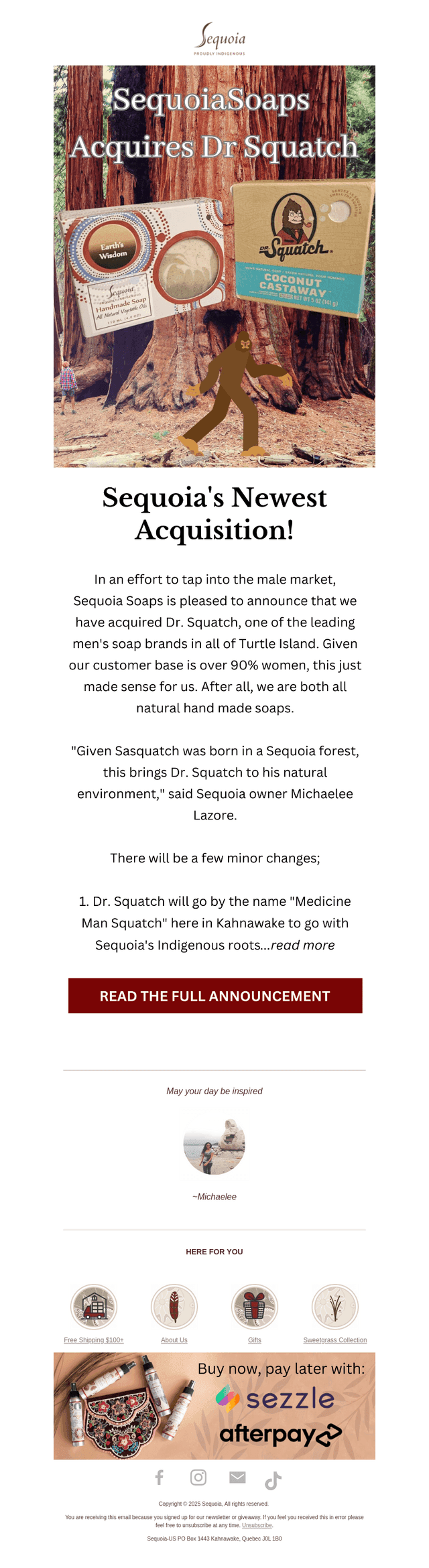 Exciting News: Sequoia's Newest Acquisition!