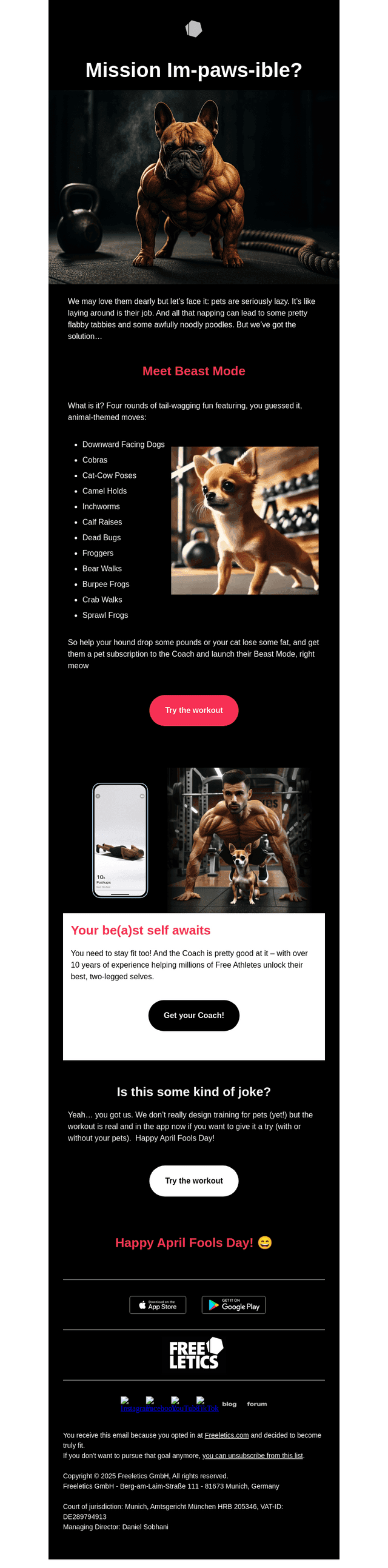 New God workout: Beast mode