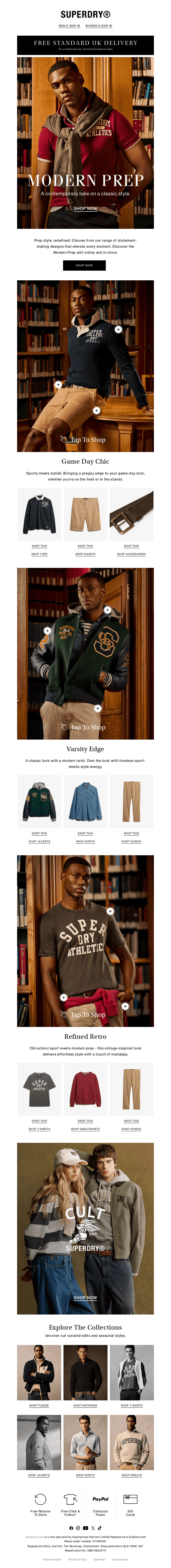 Just Landed: The Modern Prep Refresh