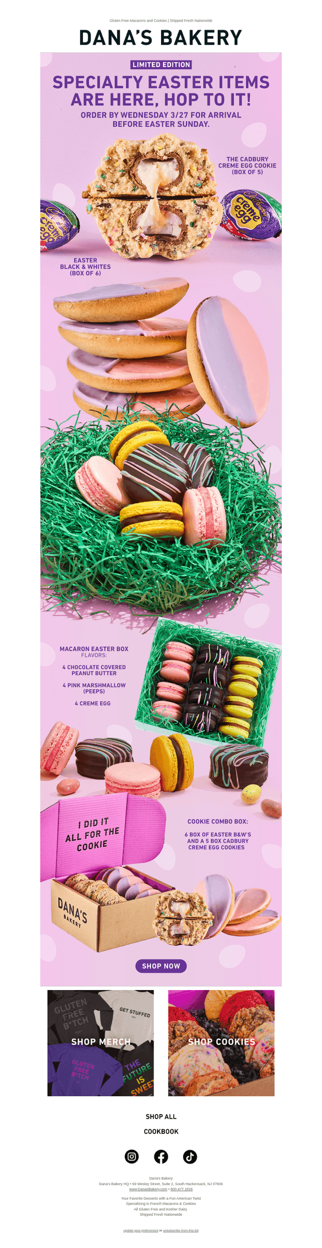 The Cadbury Creme Egg cookie is HERE!!