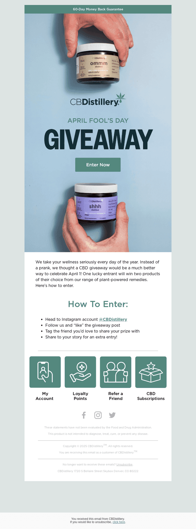 We Wouldn’t Joke About Your Wellness