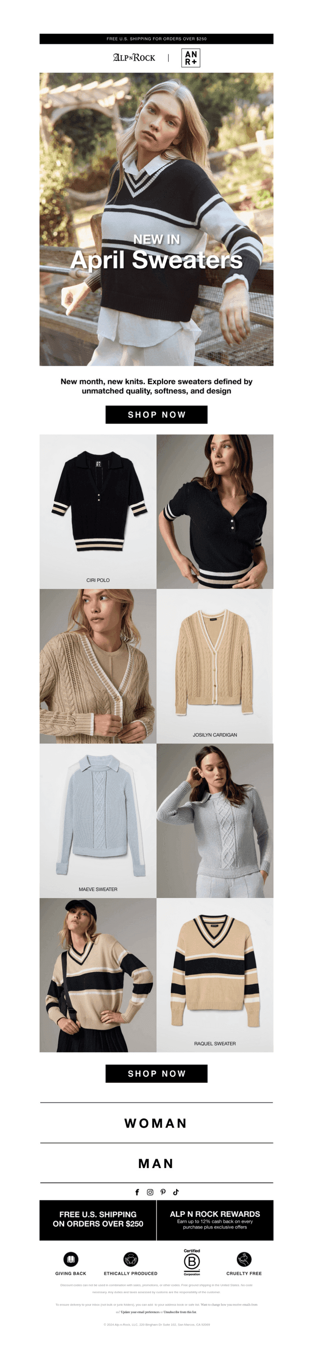 NEW IN: April Sweaters