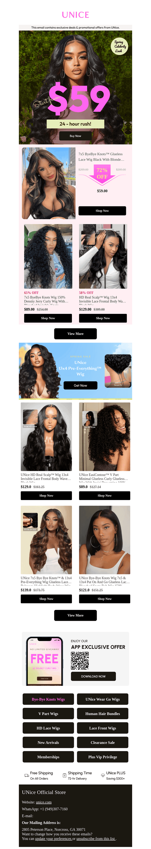 Grab Your Highlight Bye Bye Knots Wig for Only $59