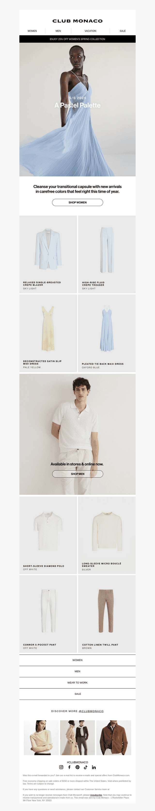 A fresh palette for spring