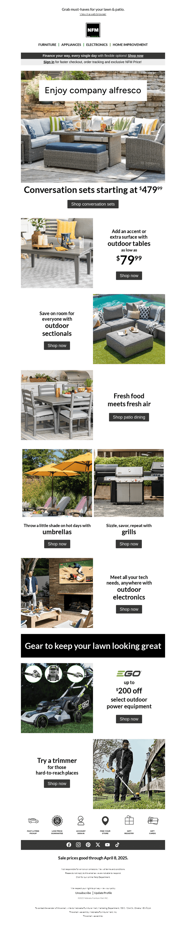 Unlock your outdoor paradise🗝️