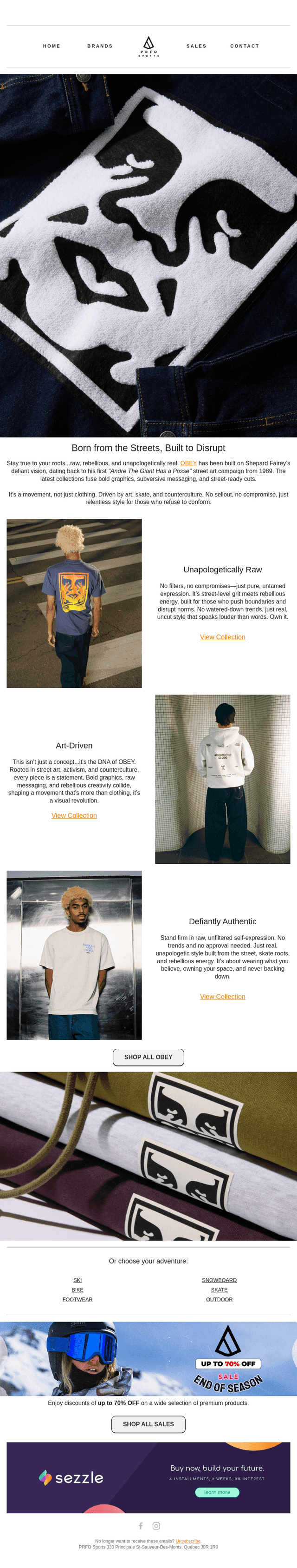 OBEY: Relentless Style, Unfiltered Attitude