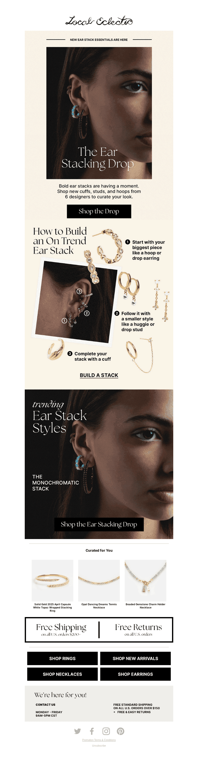 NEW: The Ear Stacking Drop