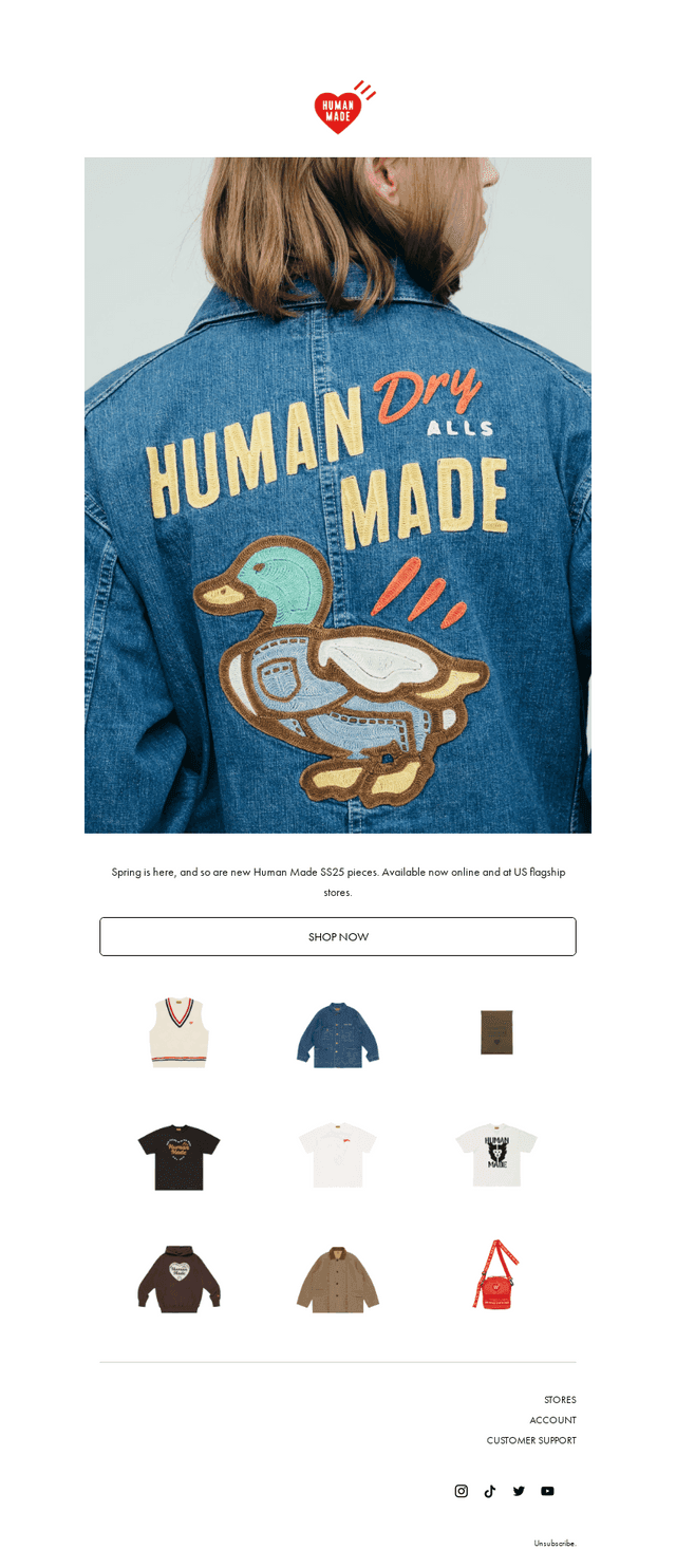 New Arrivals: Human Made SS25