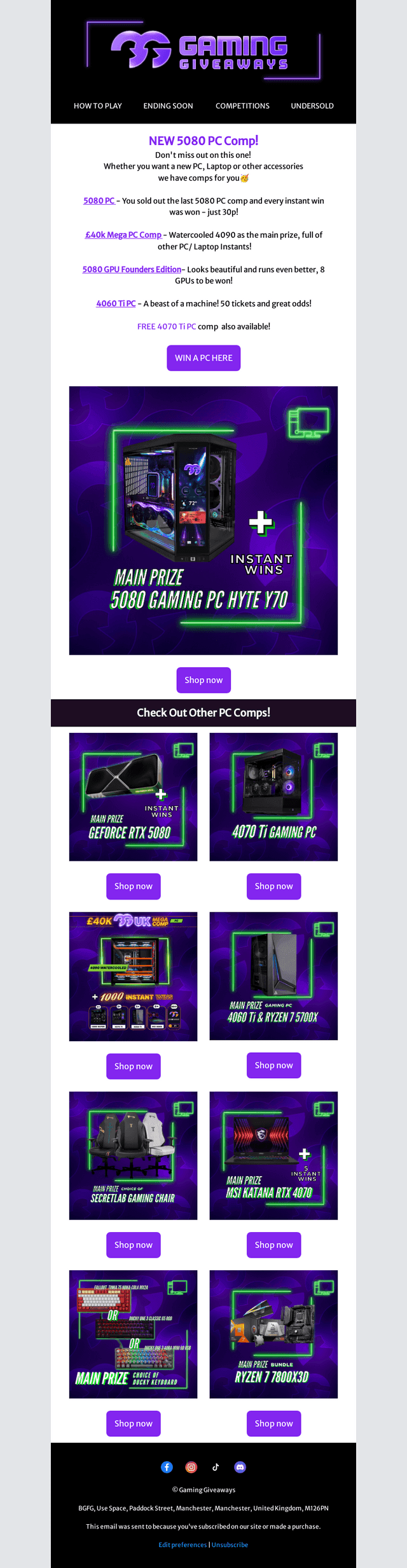 Fancy a 5080 PC? 🤔
