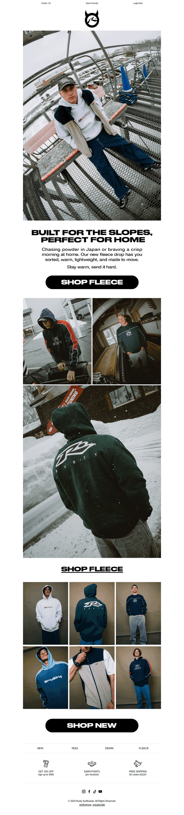 Fleece that'll make you forget the cold
